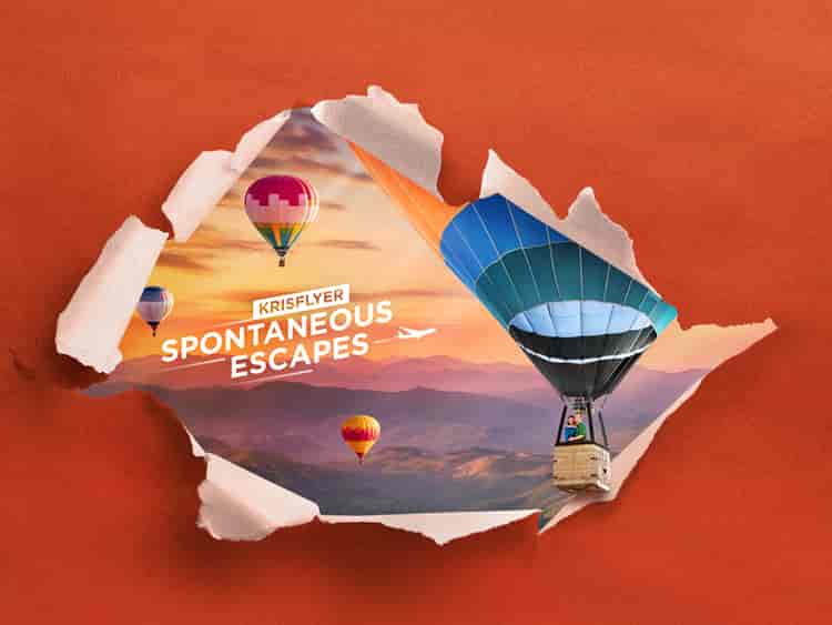 KrisFlyer Spontaneous Escapes