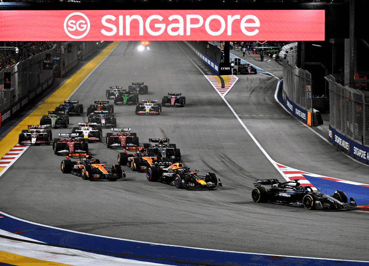 9-11 Oct: Singapore Grand Prix