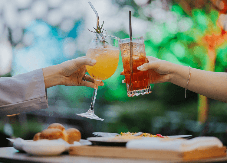 Complimentary Garden Cocktail