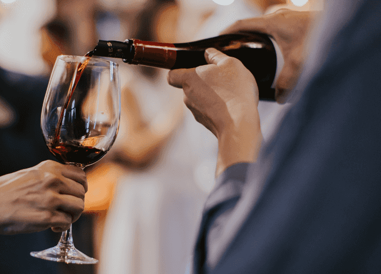 Complimentary Glass of Wine