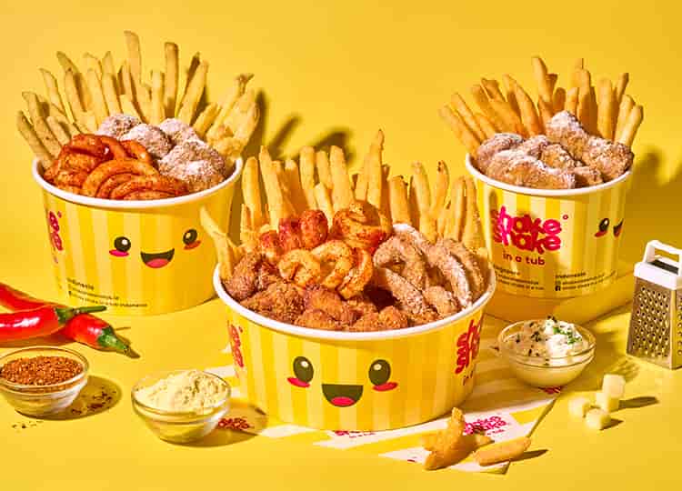Complimentary Shoestring Fries with Min. Spend*