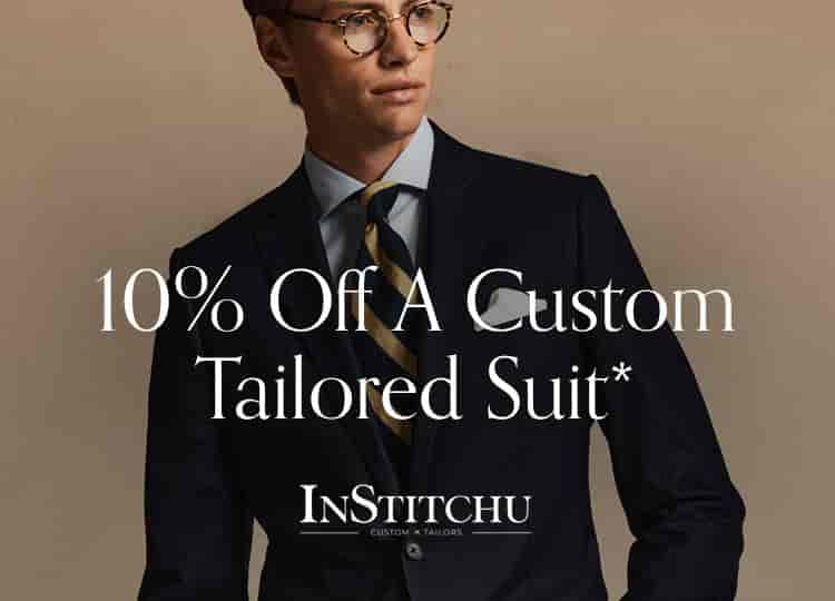 10% Off a Custom Tailored Suit