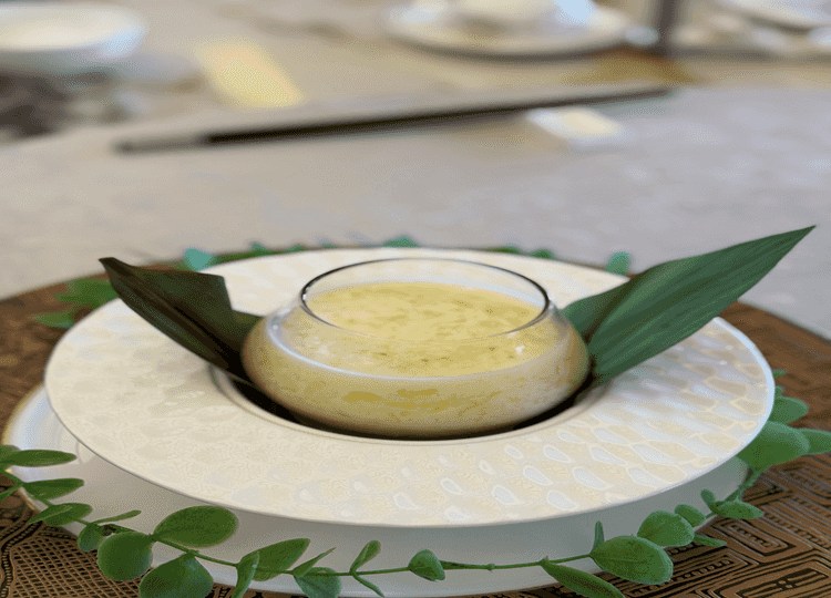 Complimentary Chilled Coconut