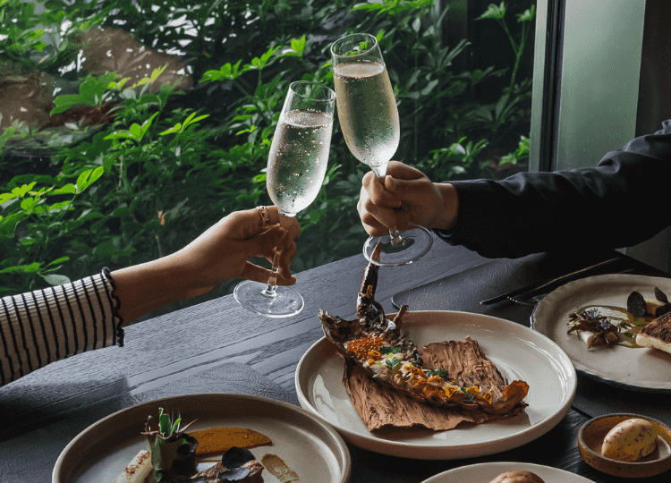 Complimentary Prosecco