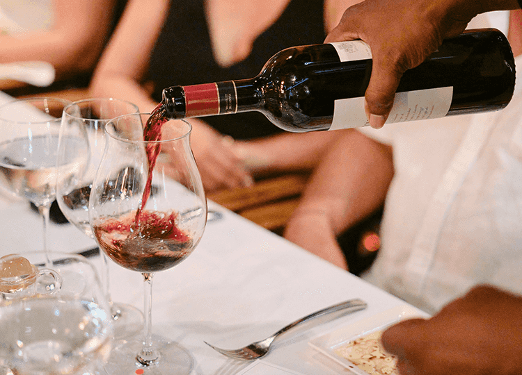 Wine Corkage Waiver with Min. Spend SGD 120