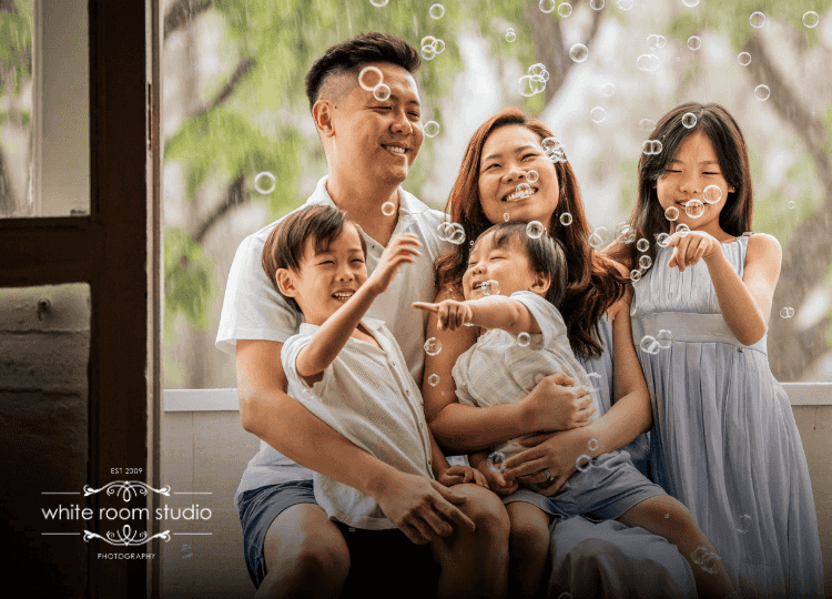 Family Photoshoot Package at SGD 340