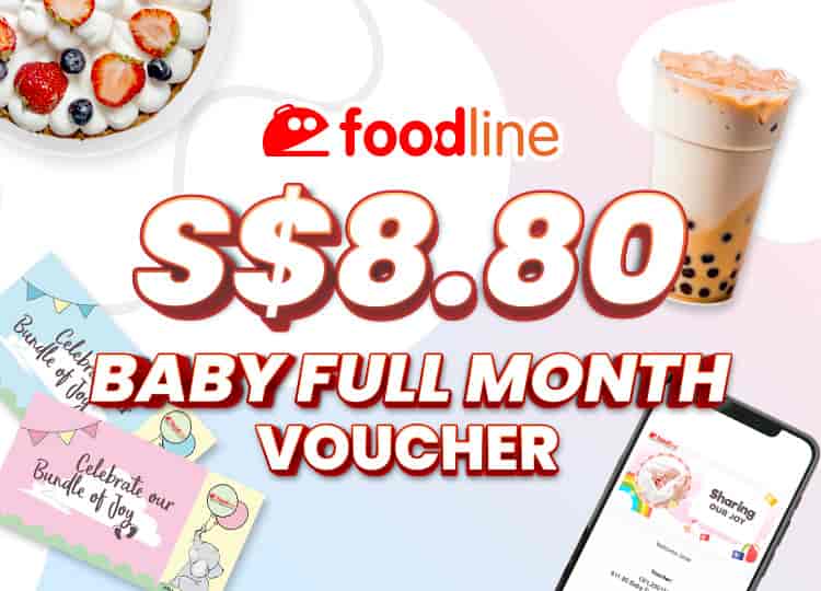 SGD 8.80 Baby Full Month Voucher 
