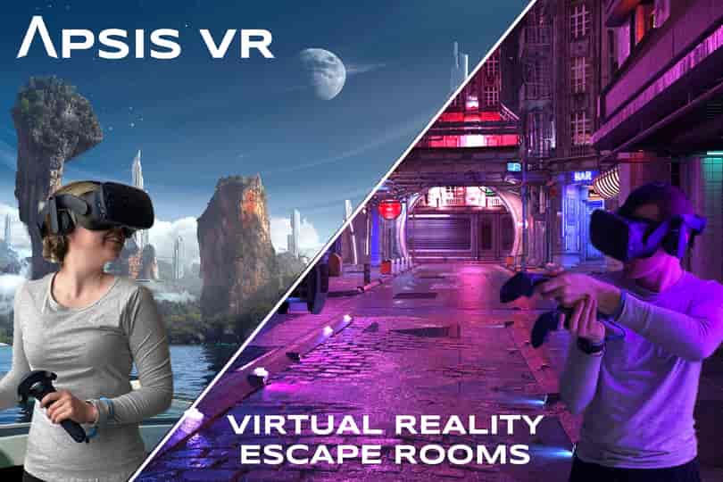 Viri Apsis VR Escape Room/ Arcade Games (45 mins)