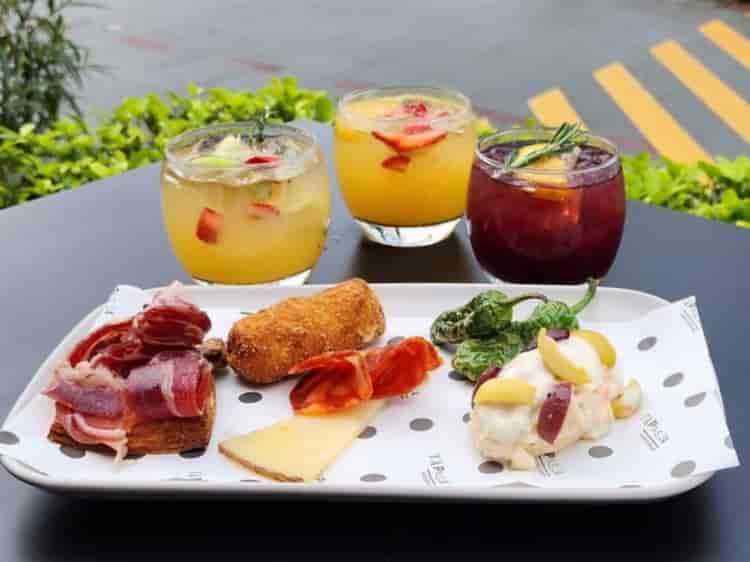 Sangria Flight with Platter